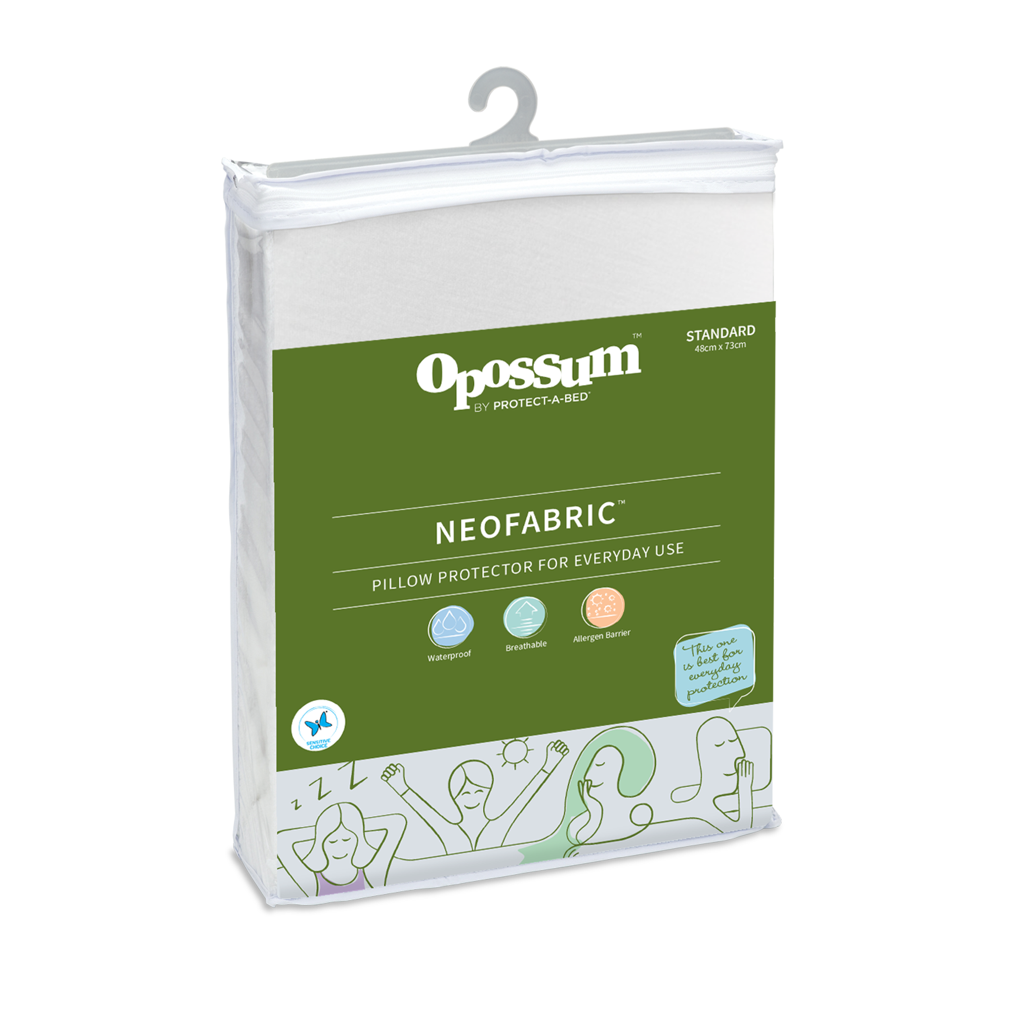 Protect-A-Bed Neofabric™ Waterproof Pillow Protector at Oaten’s Beds R Us Casino