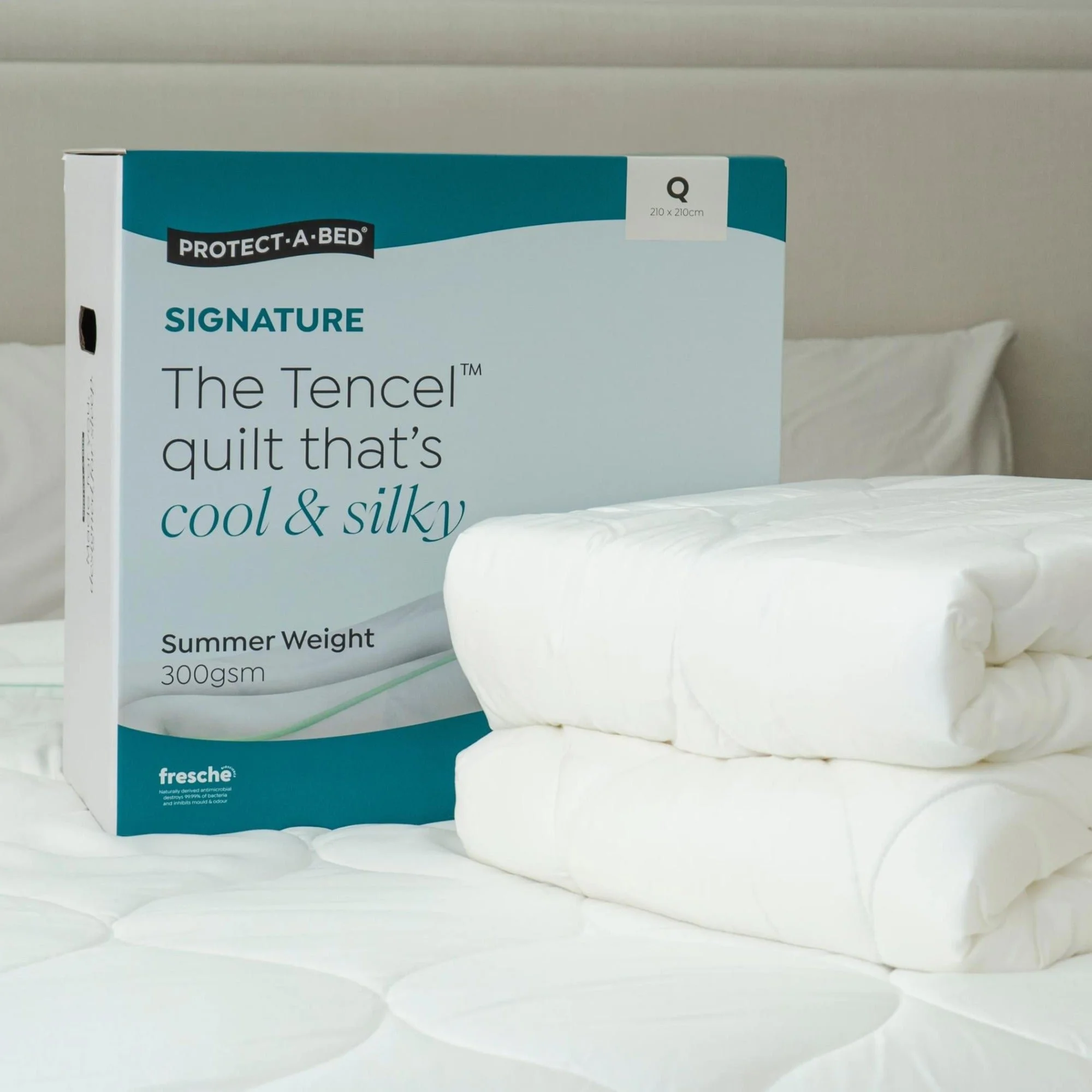 Protect-A-Bed Signature Tencel™ Quilt - Summer (view 2) at Oaten’s Beds R Us Casino