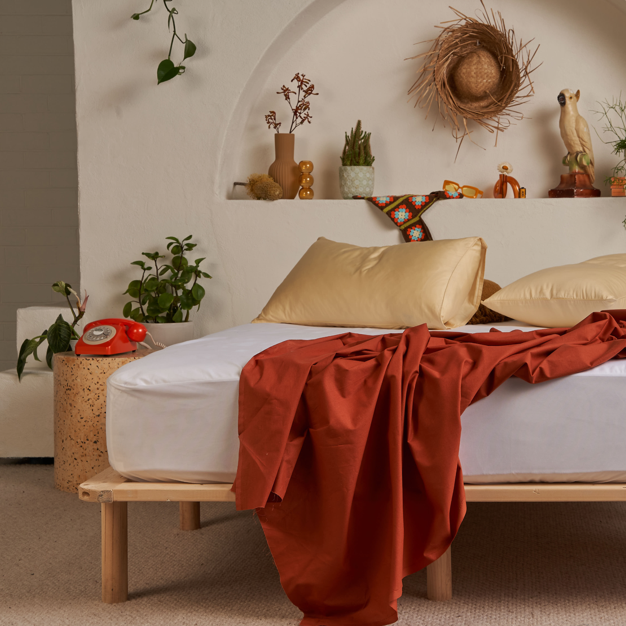 Protect-A-Bed Airley Cotton Jersey Fitted Waterproof Mattress Protector (view 2) at Oaten’s Beds R Us Casino