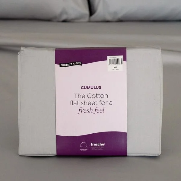 Protect-A-Bed Cumulus Cotton Flat Sheets (view 2) at Oaten’s Beds R Us Casino