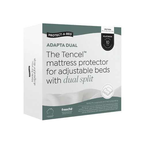 Protect-A-Bed Adapta Dual Tencel™ Jersey Mattress Protectors for Adjustable Beds with a Dual Split at Oaten’s Beds R Us Casino