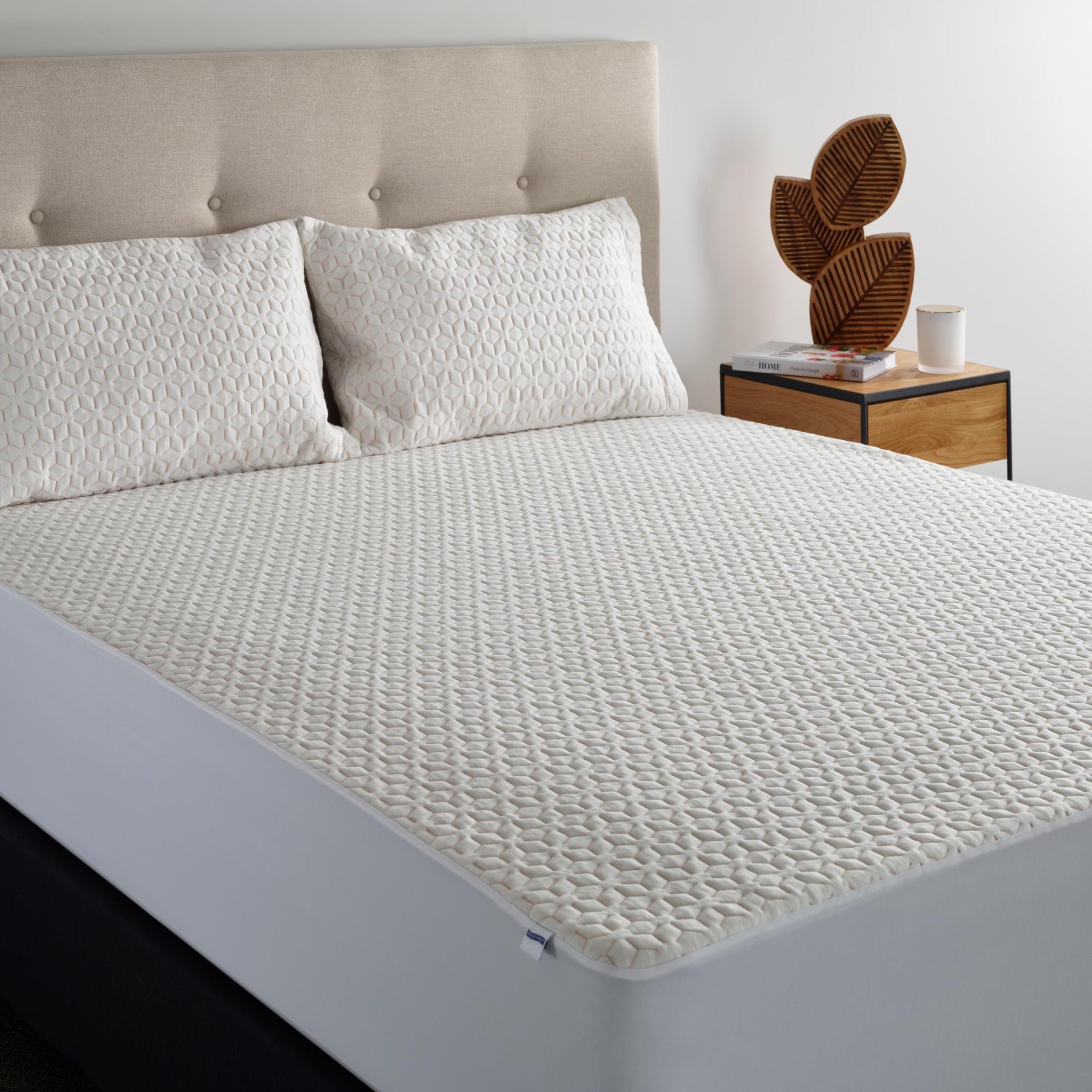 Protect-A-Bed Vitality™ Copper Infused Fitted Waterproof Mattress and Pillow Protector Set (view 3) at Oaten’s Beds R Us Casino