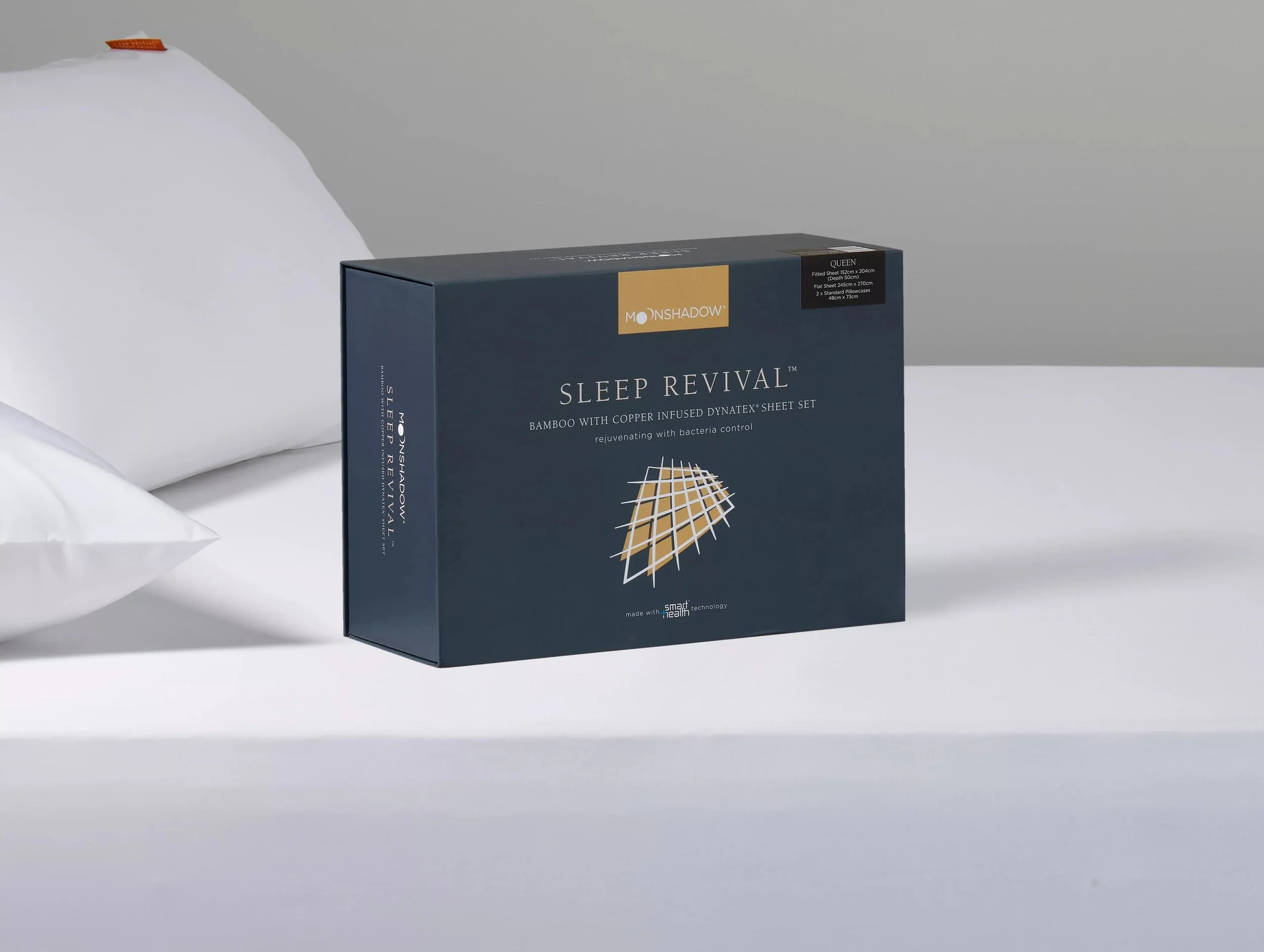Protect-A-Bed Sleep Revival™ Copper Infused Sheet Set (view 3) at Oaten’s Beds R Us Casino