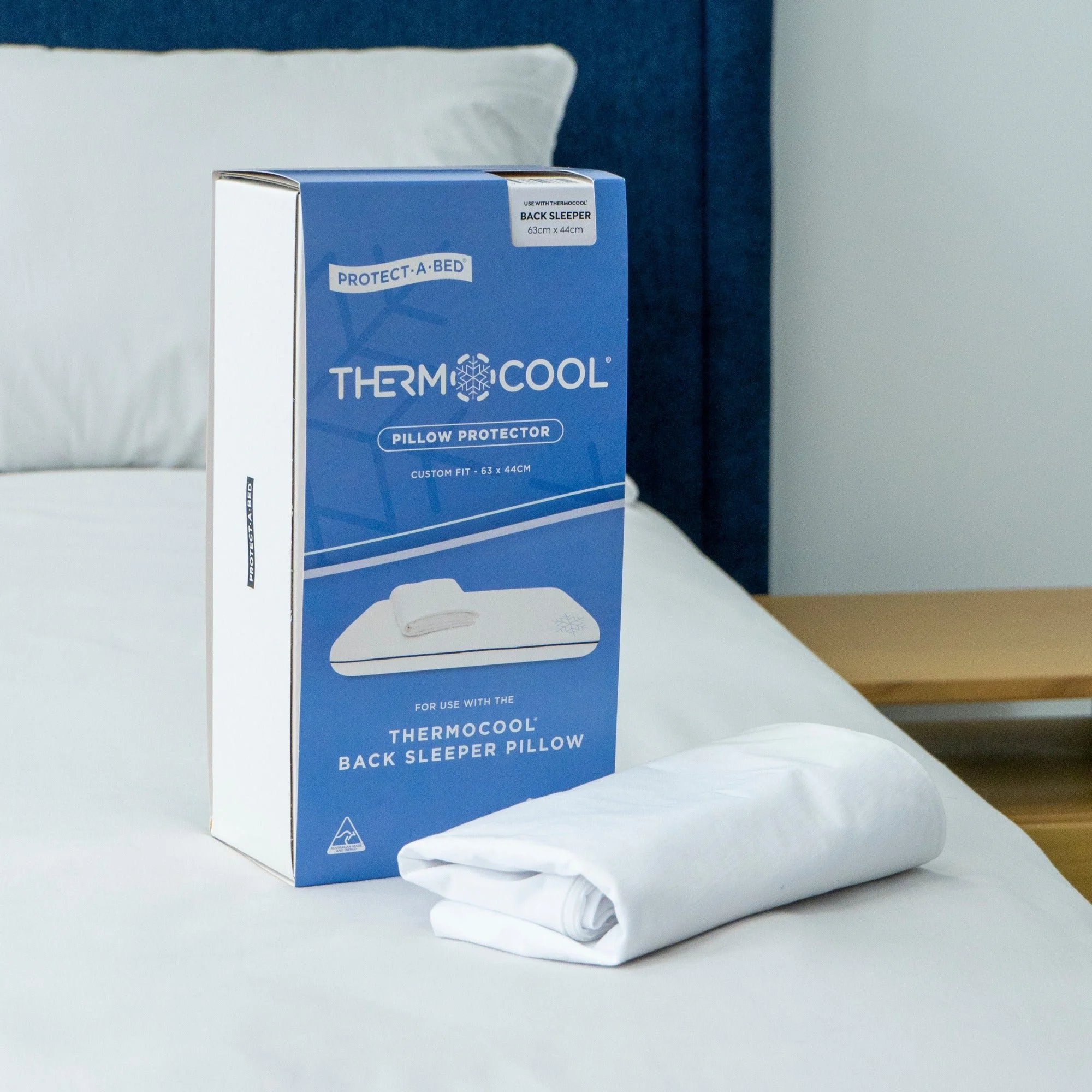 Protect-A-Bed Thermocool® Back Sleeper Waterproof Pillow Protector (view 2) at Oaten’s Beds R Us Casino