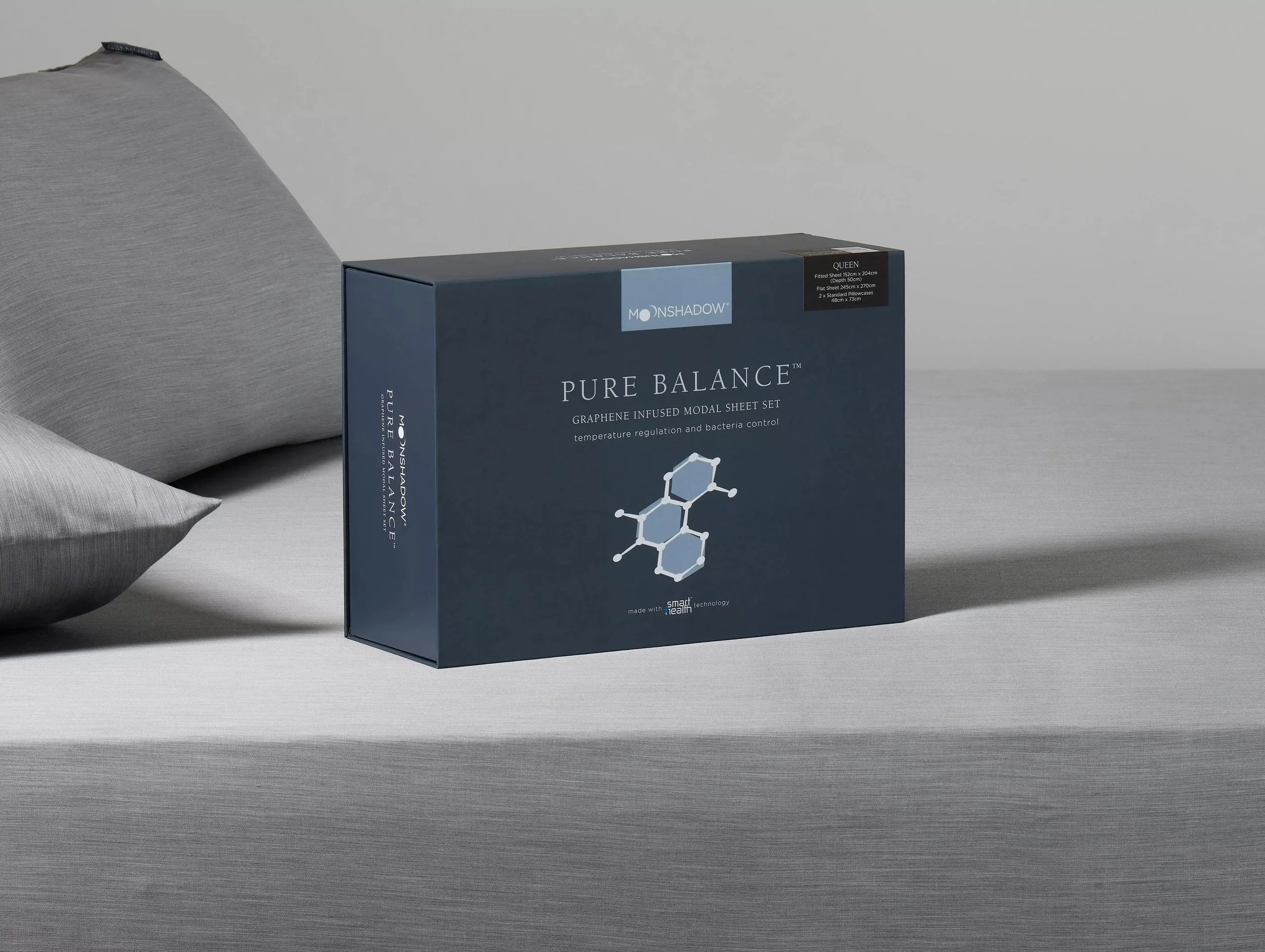 Protect-A-Bed Pure Balance™ Graphene Infused Sheet Set (view 3) at Oaten’s Beds R Us Casino