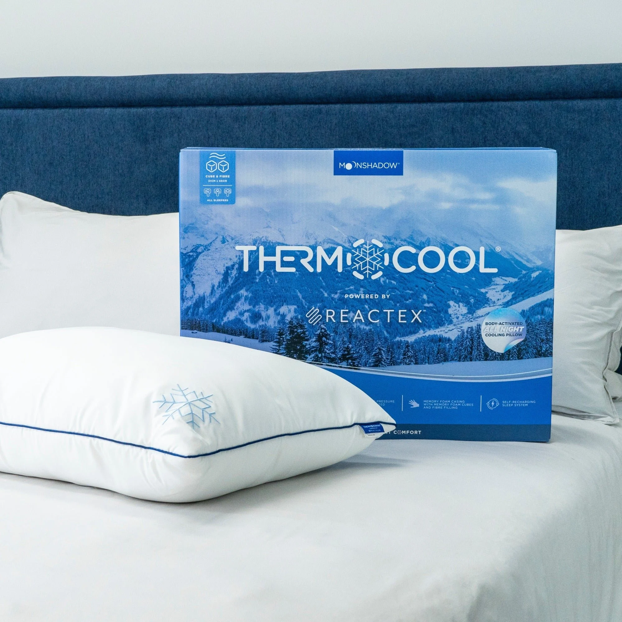 Protect-A-Bed Thermocool® Adjustable Cube Pillow (view 2) at Oaten’s Beds R Us Casino