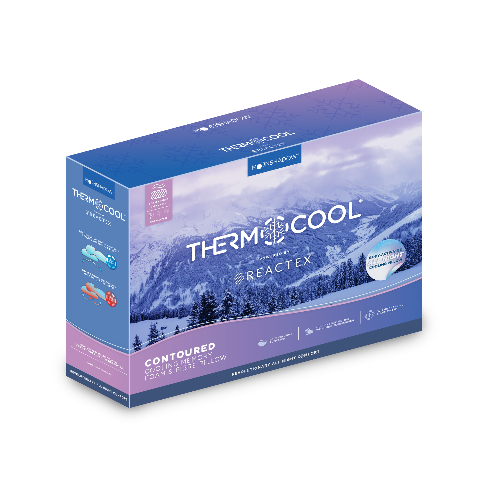 Protect-A-Bed Thermocool® Contoured Pillow at Oaten’s Beds R Us Casino