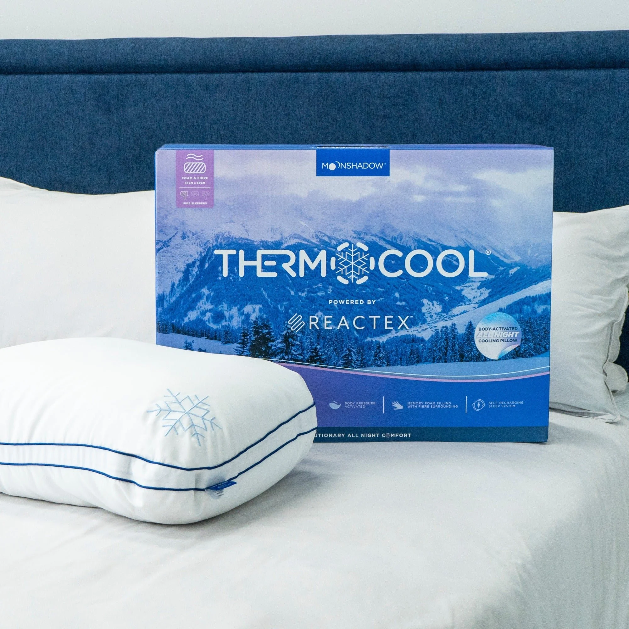 Protect-A-Bed Thermocool® Contoured Pillow (view 2) at Oaten’s Beds R Us Casino