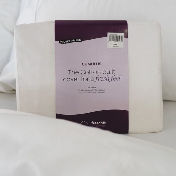Protect-A-Bed Cumulus Cotton Quilt Cover Sets (view 2) at Oaten’s Beds R Us Casino