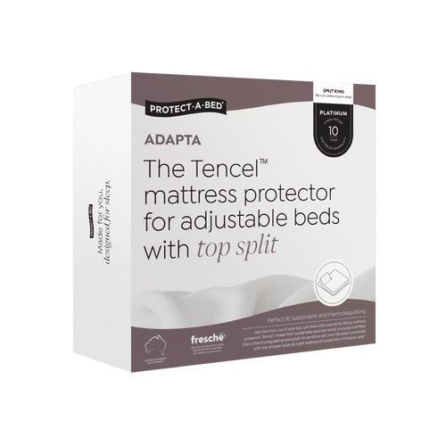 Protect-A-Bed Adapta  Tencel™ Jersey Mattress Protectors for Adjustable Beds with a Top Split at Oaten’s Beds R Us Casino