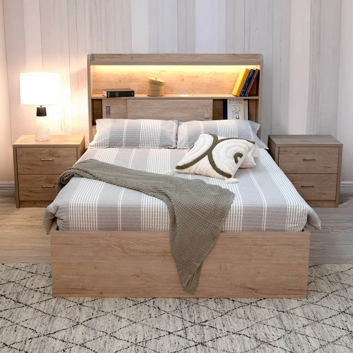 Nook Bedside Table (view 7) at Oaten’s Beds R Us Casino