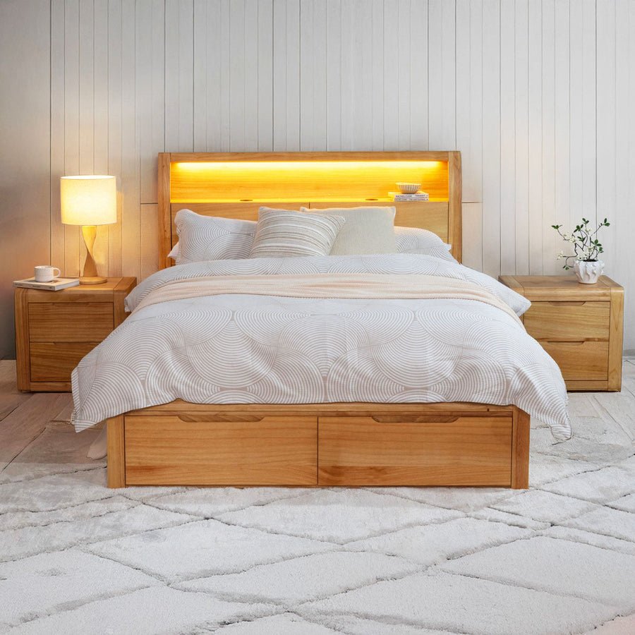Hayman Bedside Table (view 5) at Oaten’s Beds R Us Casino