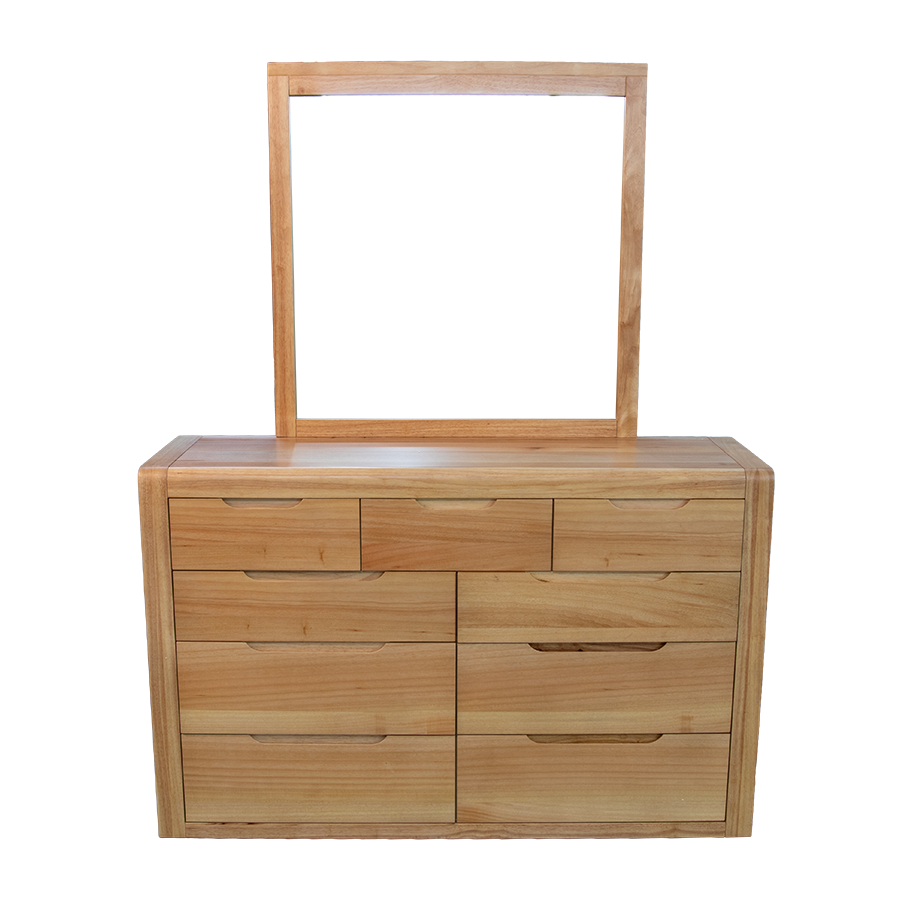Hayman Dresser with Mirror (view 5) at Oaten’s Beds R Us Casino