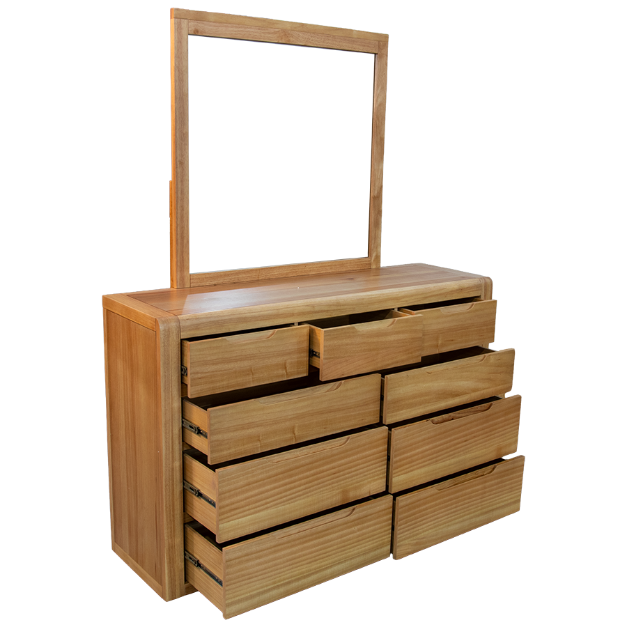 Hayman Dresser with Mirror (view 7) at Oaten’s Beds R Us Casino