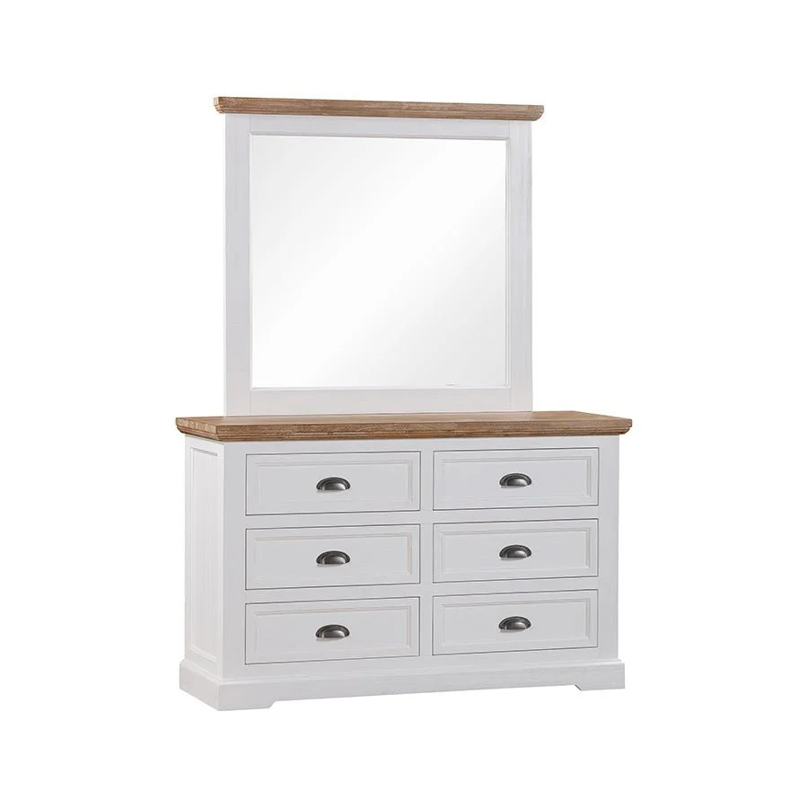 Paddington Dresser with Mirror (view 2) at Oaten’s Beds R Us Casino