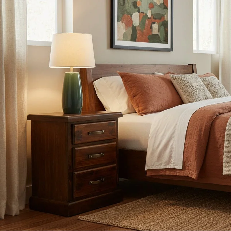 Caribbean Bedside Table (view 5) at Oaten’s Beds R Us Casino