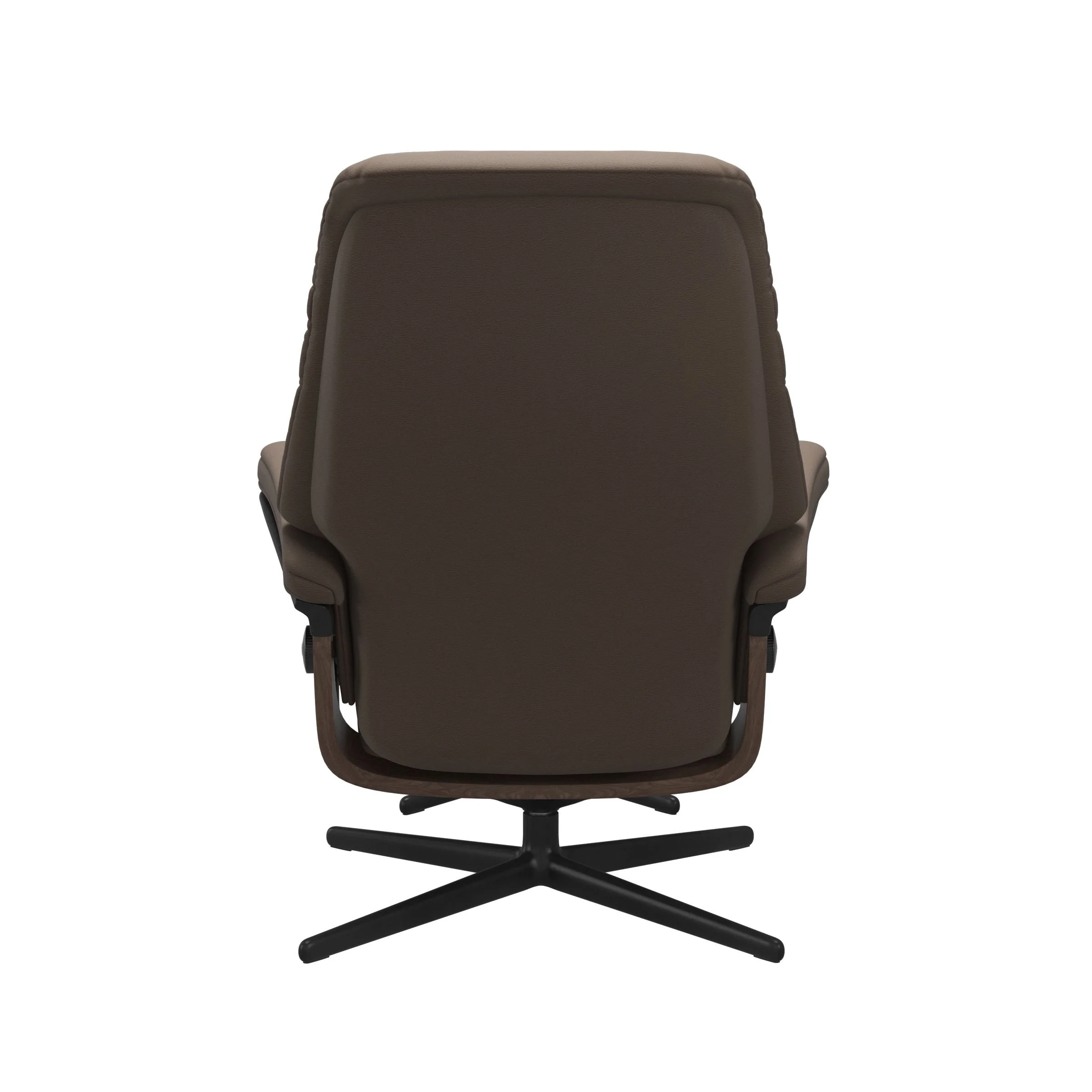 Stressless® Sunrise Signature / Cross Recliner & Footstool – view 3 at Oaten’s Casino NSW