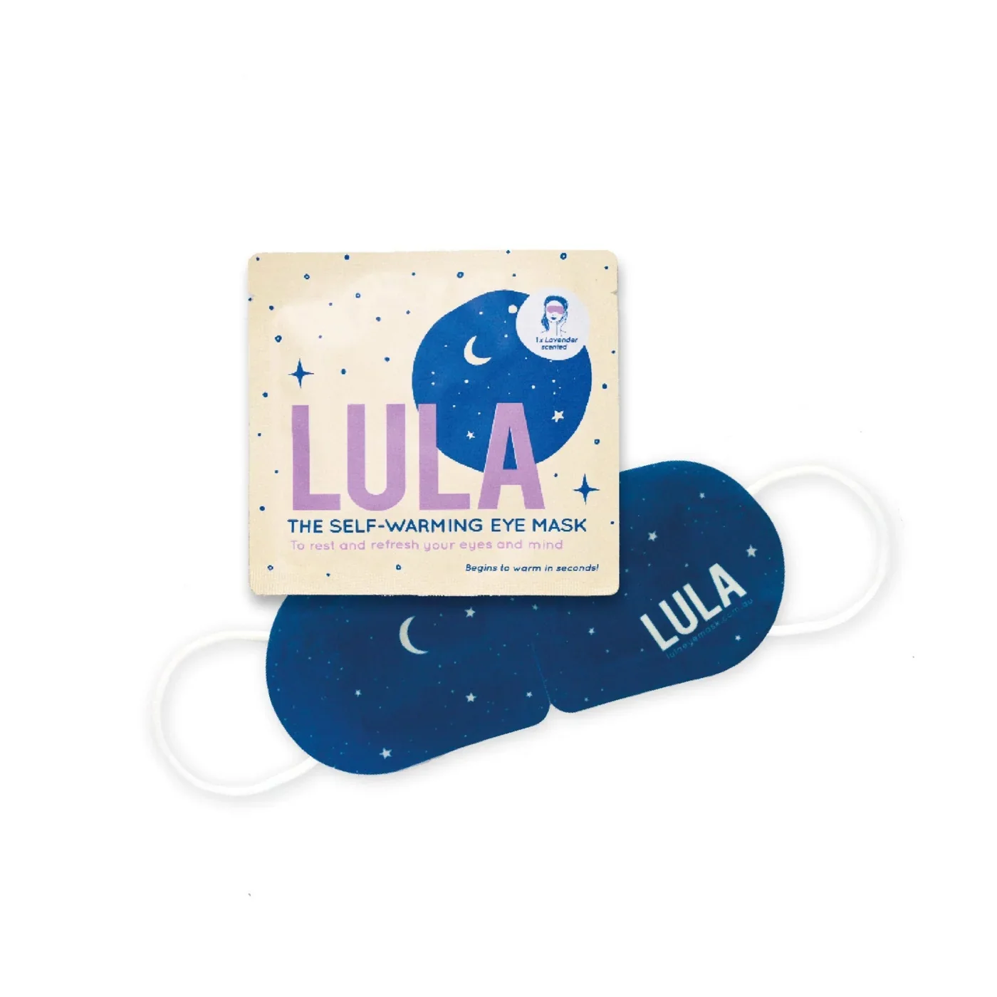 Lula Lavender Self-Warming Eye Mask (5 Masks)