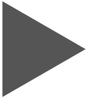 Gray right-facing play button icon on a white background.