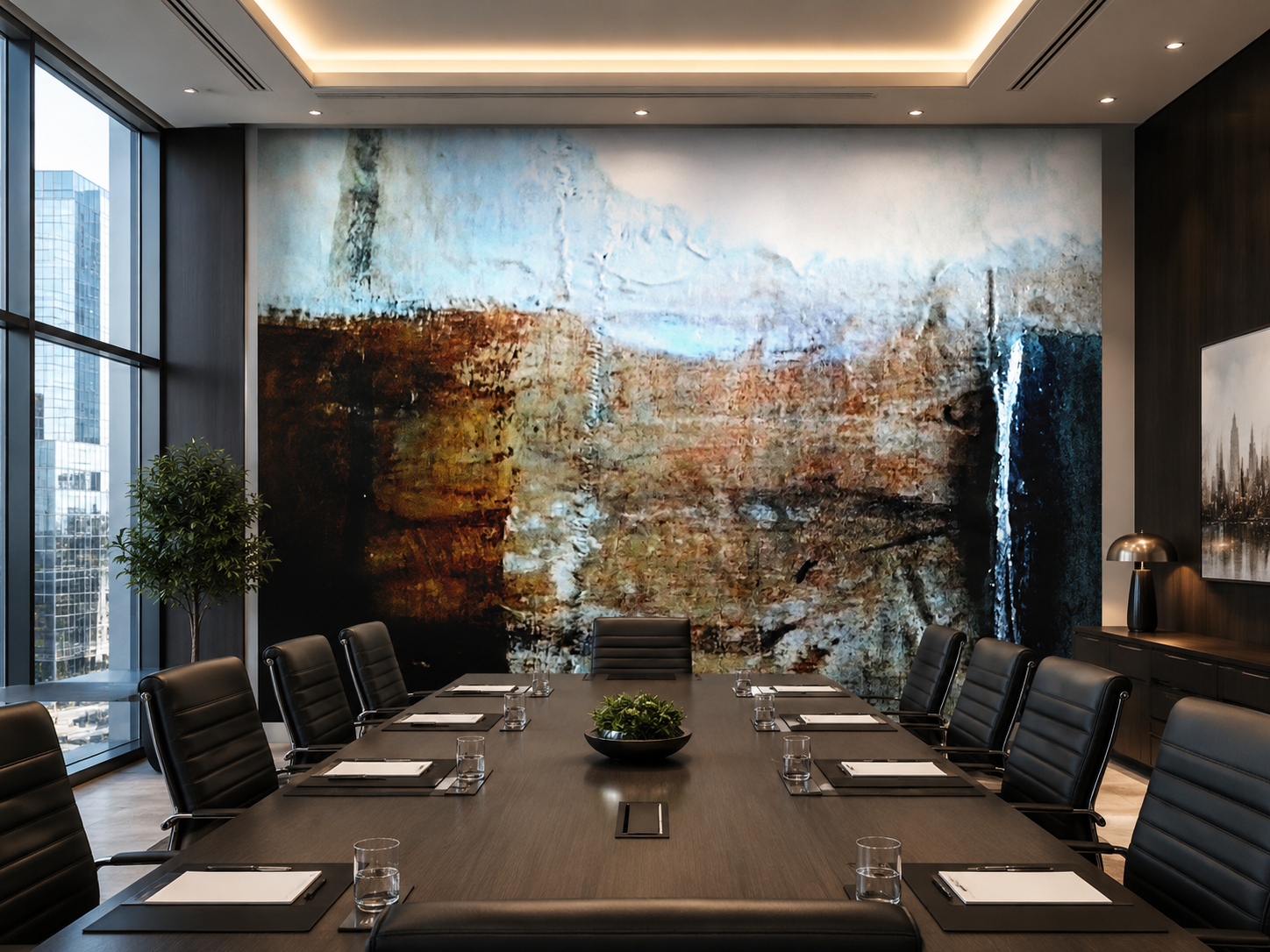 Beyond Decoration: Choosing Art That Gives a Workplace Presence