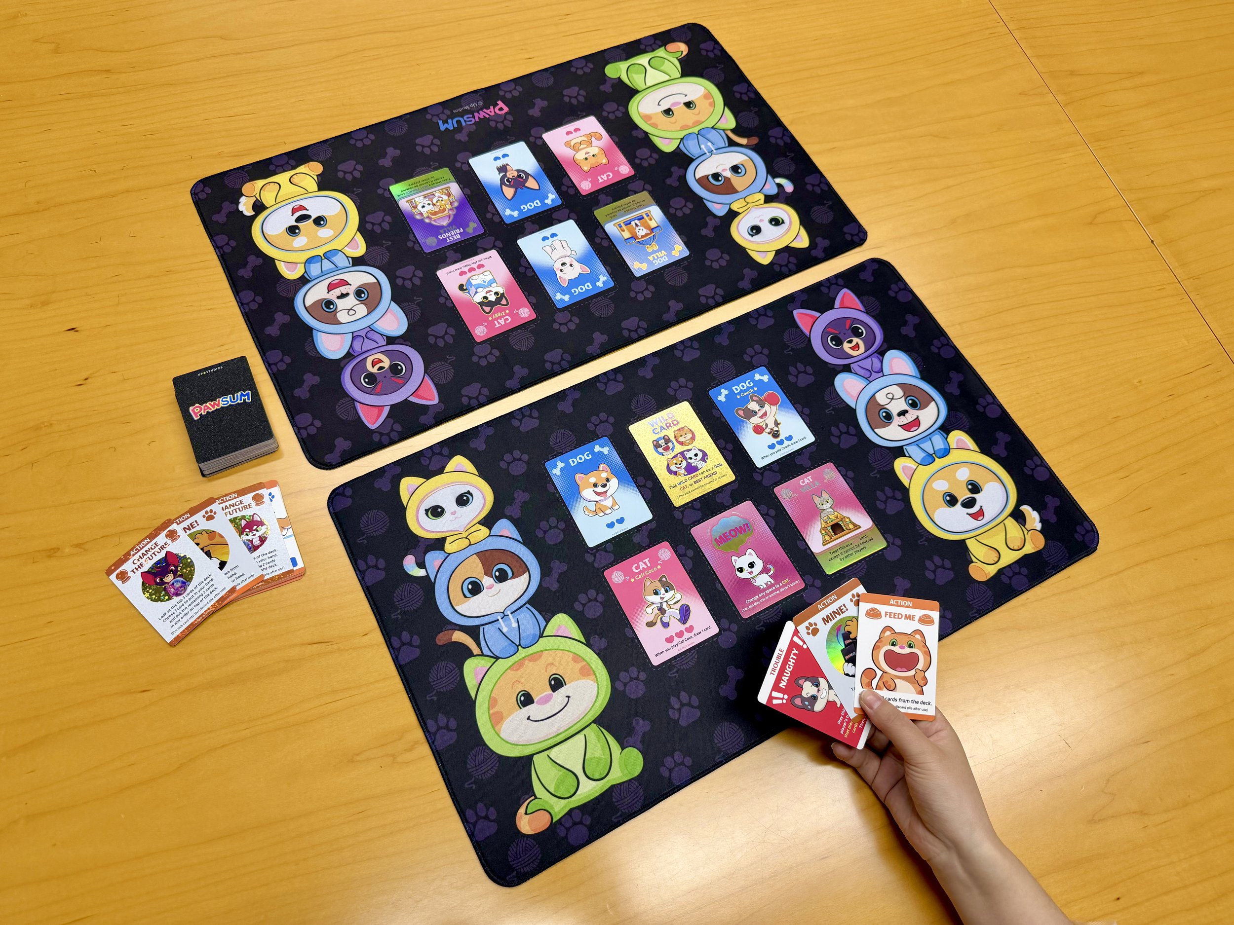 Geometric drawing of an outline square with sections divided by vertical, horizontal, and half circle lines.