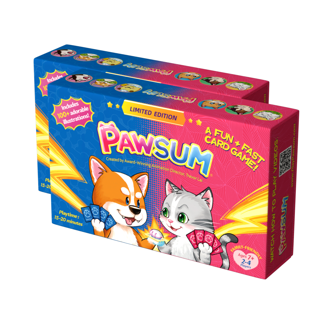 PAWSUM CARD GAME
