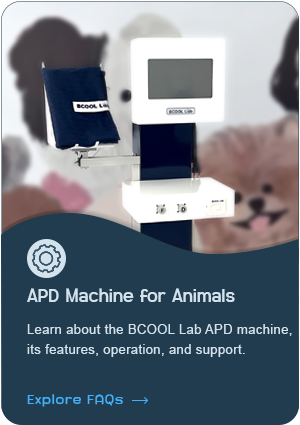 FAQ-เครื่องล้างไตทางช่องท้องอัตโนมัติ (APD) สำหรับสัตว์