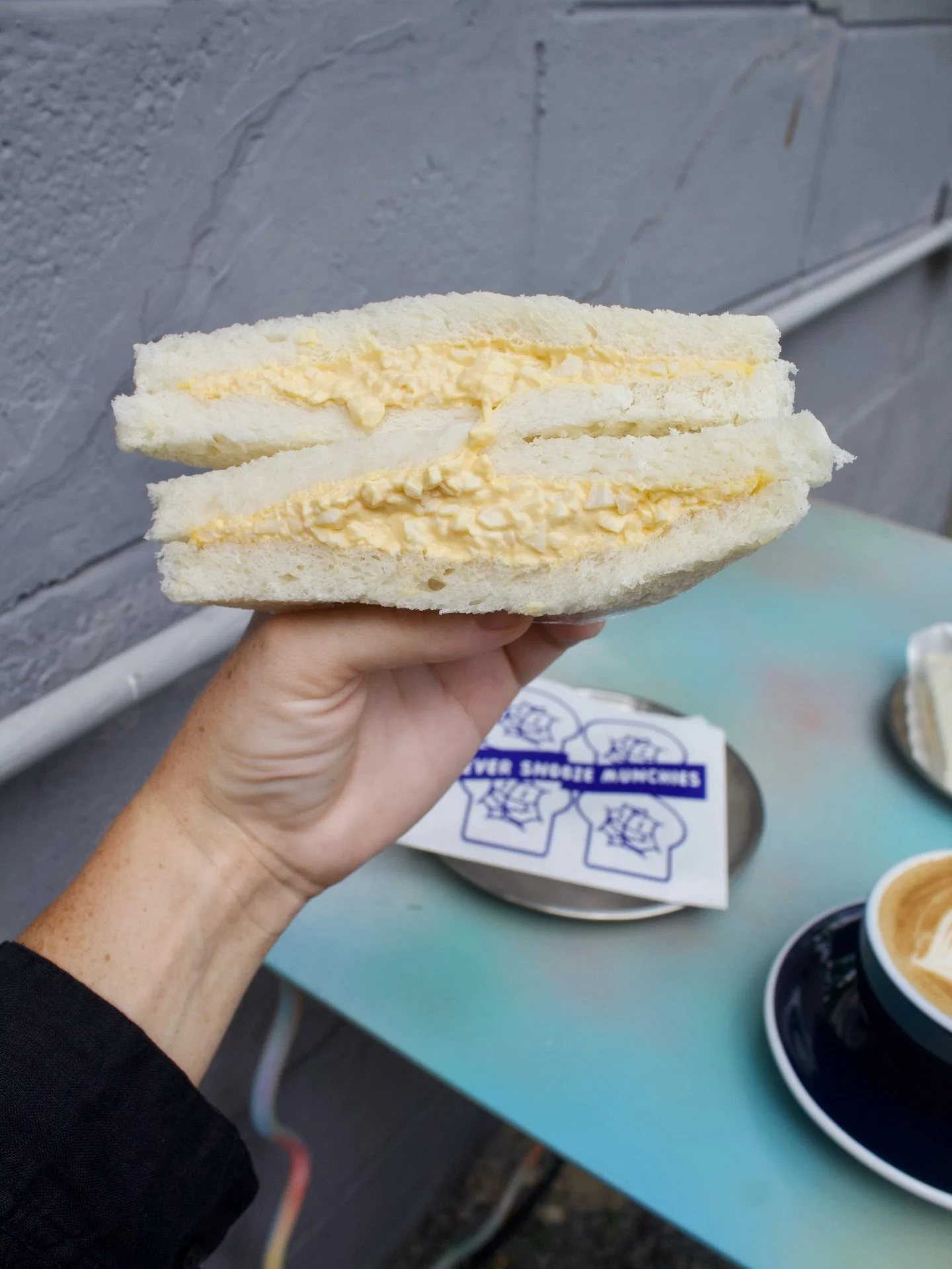 Can&rsquo;t go wrong with an egg Sando and dirty coffee from @neversnoozecoffee 

📍 Never Snooze Coffee Sukhumvit Soi 47
⏰ Open everyday 07:15-16:15 

#bangkok #bangkokfoodie #eggsando