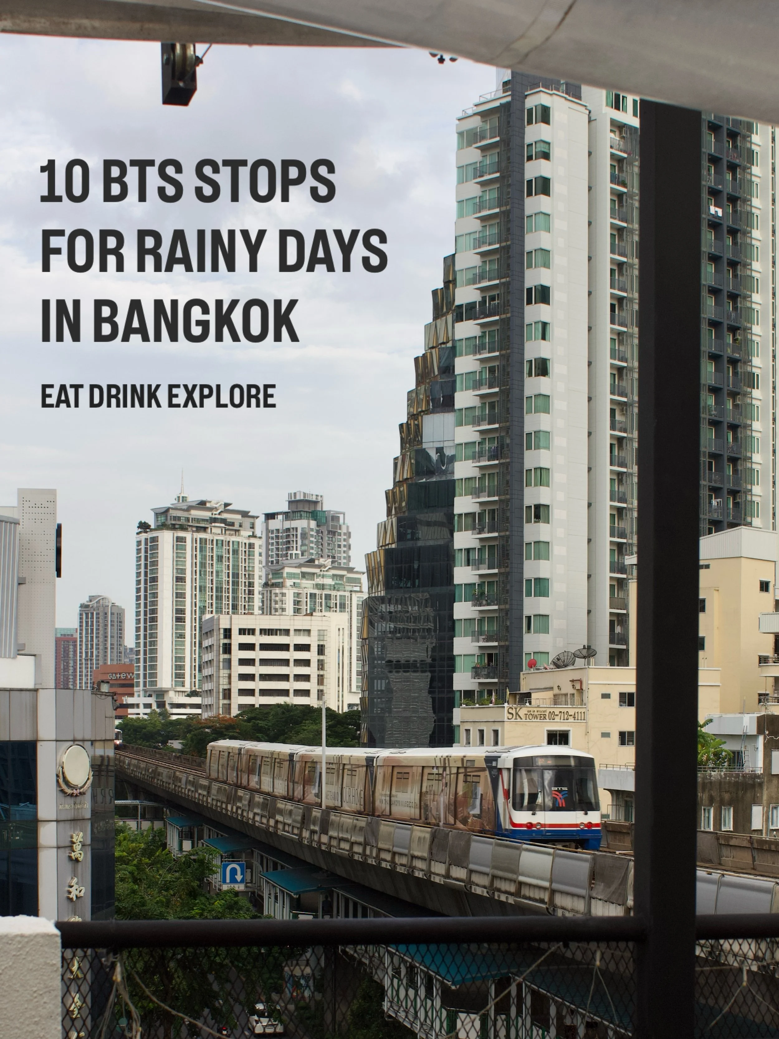 Rainy season doesn&rsquo;t mean staying inside ☔️

10 BTS stops in Bangkok with cafes, restaurants, bars and things to do all within easy reach of the station 🚆

💾 Save this for the next rainy day and just pick a stop

#bangkok #bangkokthailand 
#b