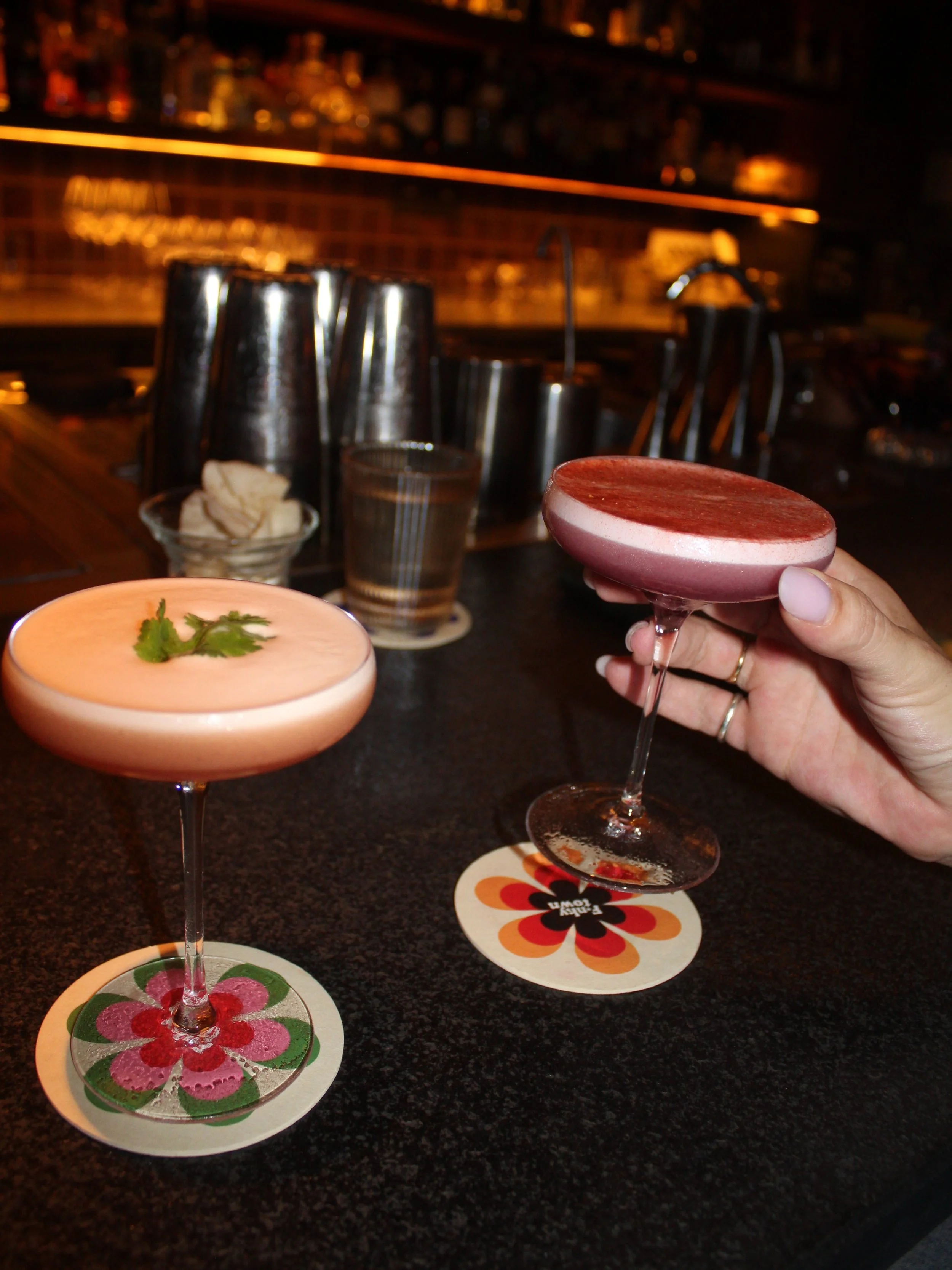 Funky cocktails, Thai flavours and combinations you probably wouldn&rsquo;t expect 🪩 

F*nkytown focuses on food-inspired cocktails, mixing familiar Thai ingredients with unexpected flavours across its signature menu and seasonal specials. Think Gre