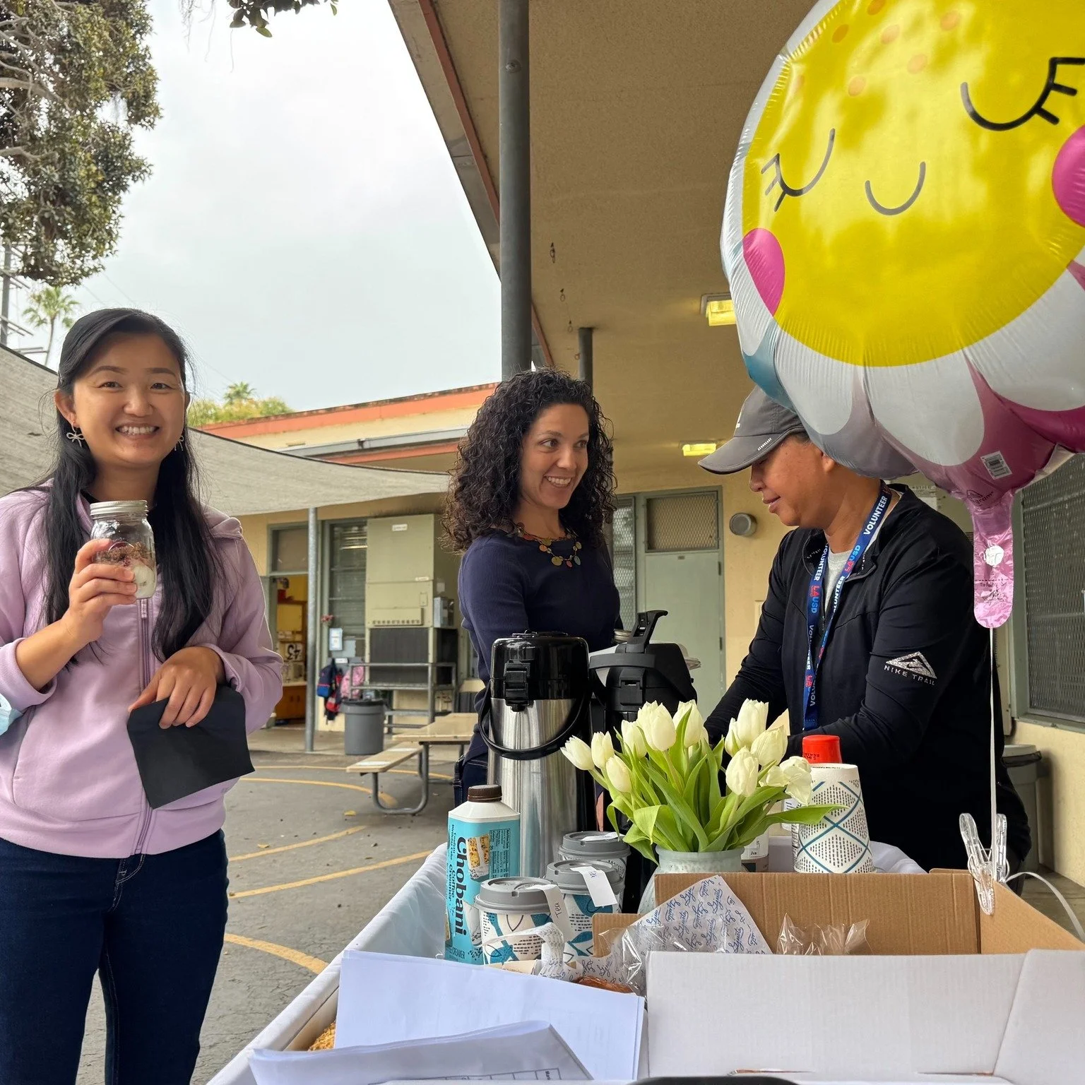 Staff &amp; Teacher Appreciation Week continues 💛

Day 3 featured a delicious catered lunch provided by our wonderful 2nd &amp; 3rd grade parents and catered by Broadway parent Chef Ross Ruiz 🍽️✨

Day 4 we rolled in a Room Service cart for all teac