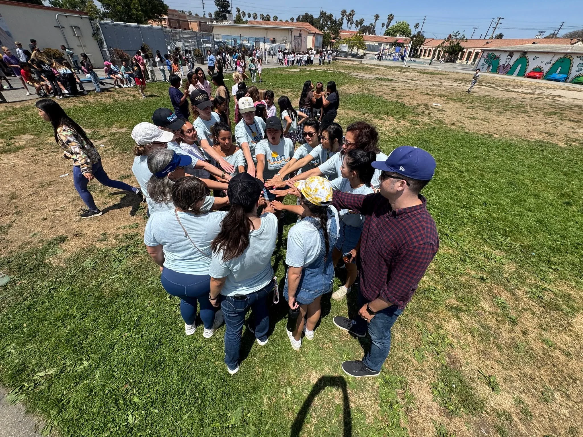 Today at Broadway Elementary, we held our annual 5th Grade vs. Staff Kickball Game! 🥎

The energy was high, the competition was friendly, and the memories were unforgettable. Our 5th graders came ready to pla, and let's just say they dominated the s