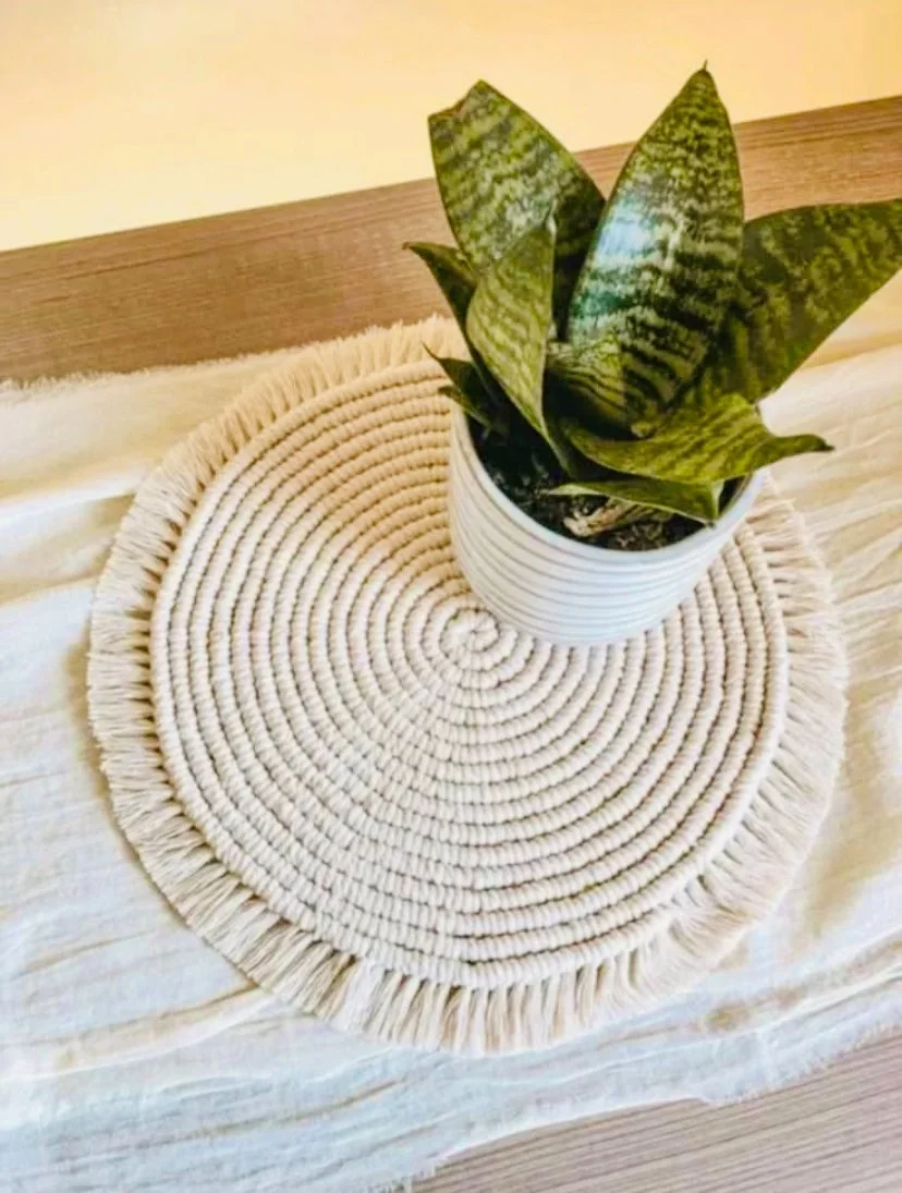 Woven Boho Chic Platemats
