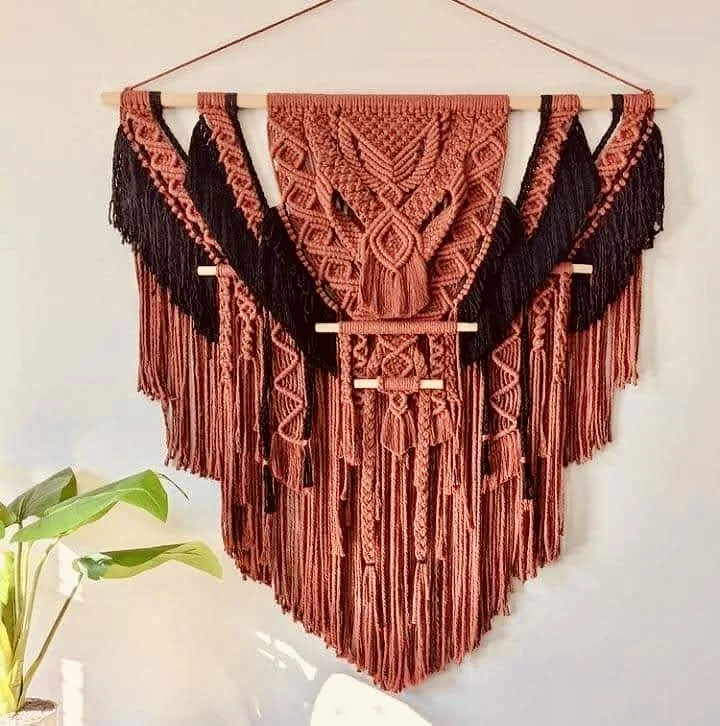 Nordic Bohemian Tapestry Ancient Macrame