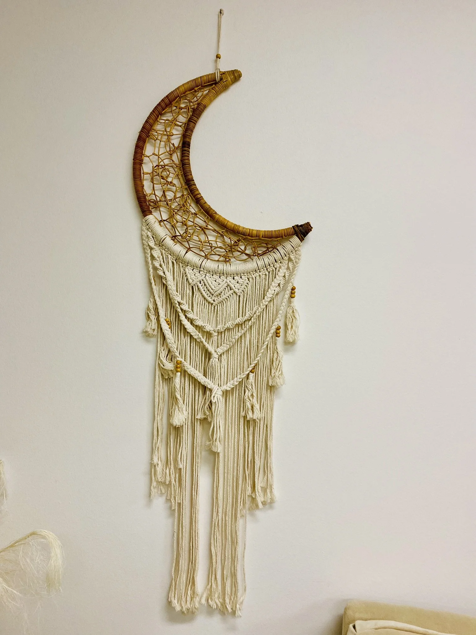 Cresent Moon Nordic Dream Catcher