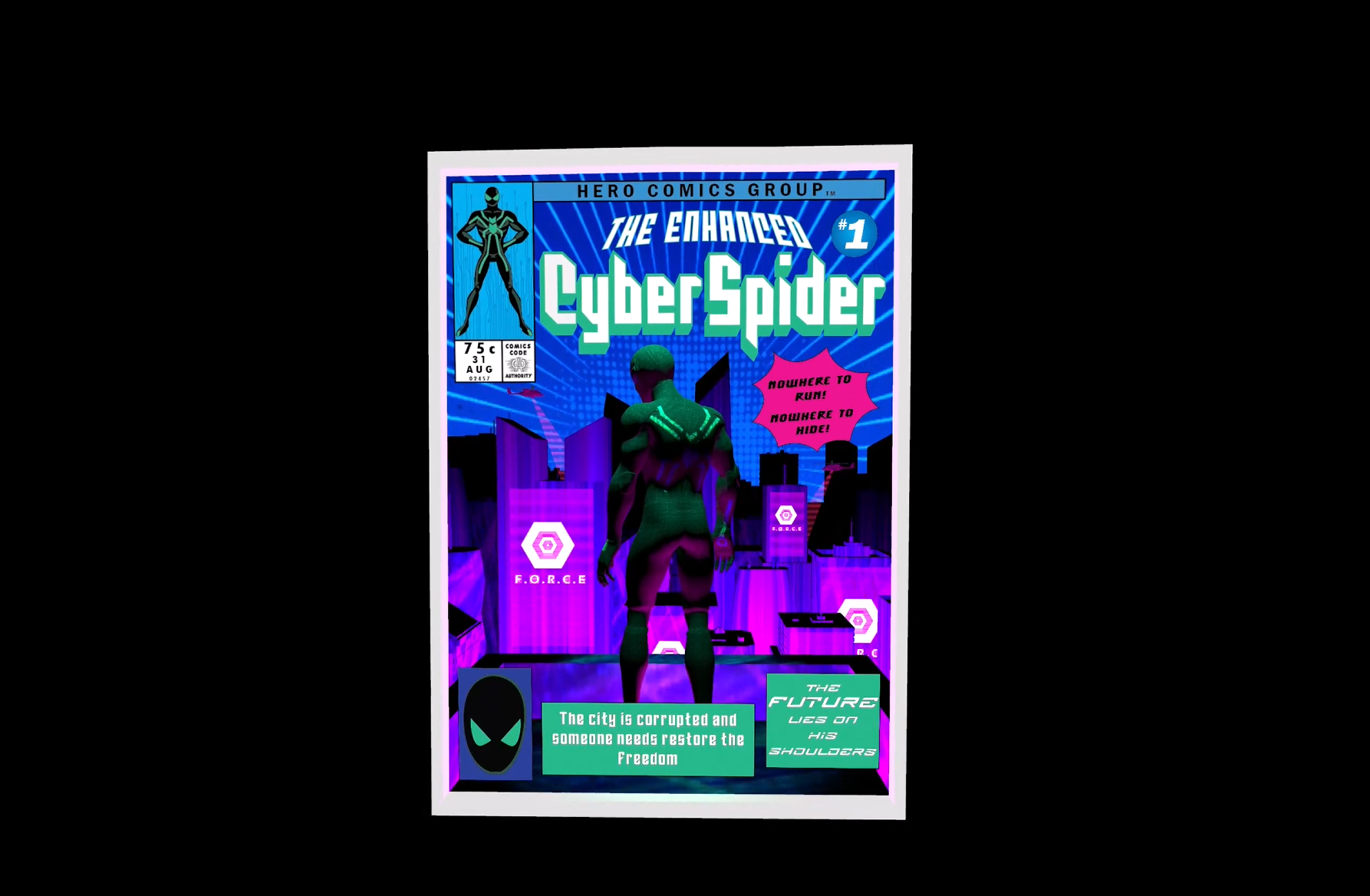 Spider-Verse inspired 3D Comic (Unity) 