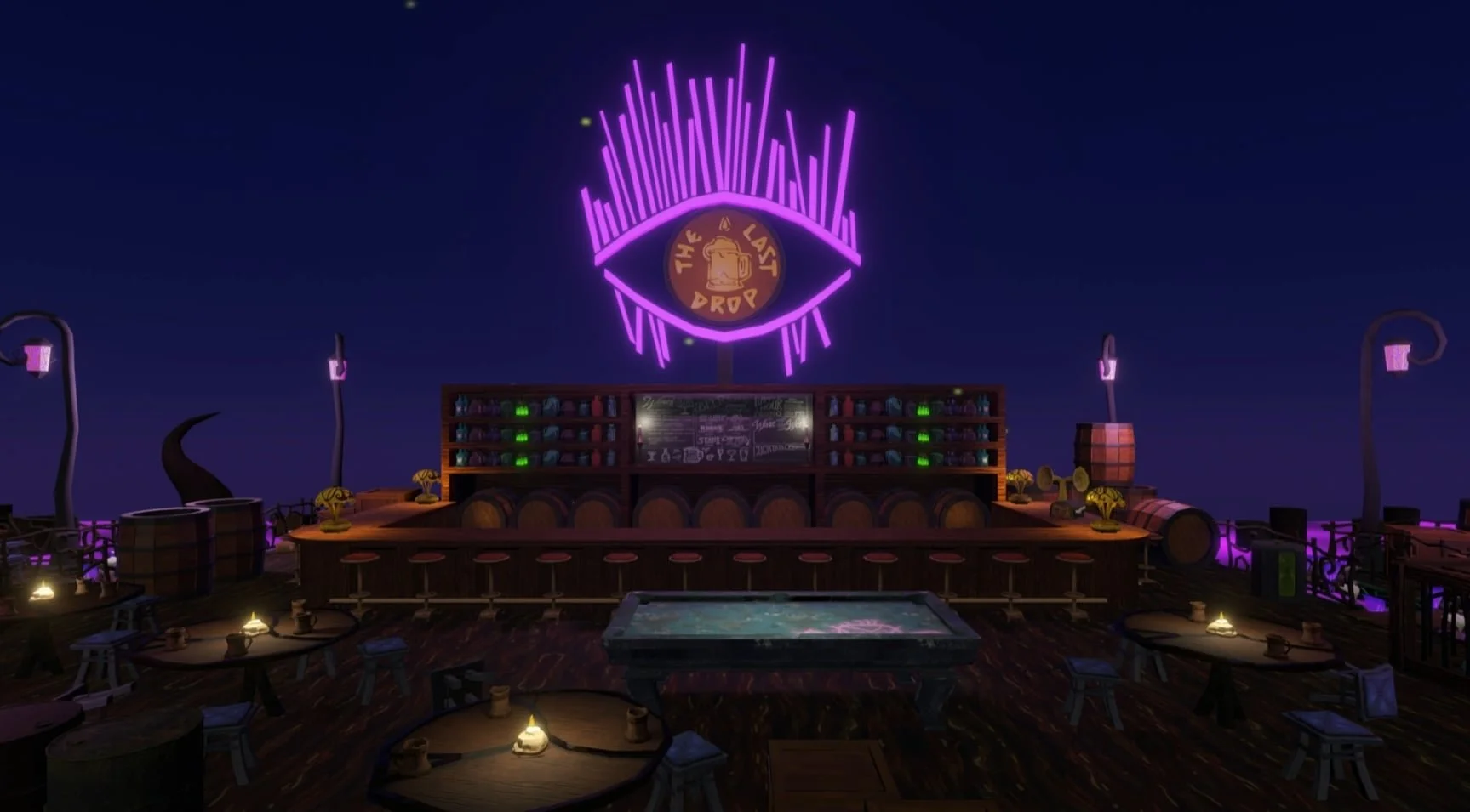 Arcane Piltover Floating Bar (Unity)