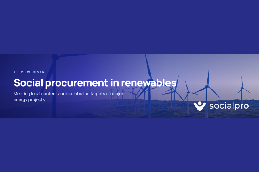 Social Procurement and Renewables Webinar