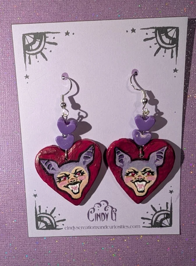 Vampire Earrings