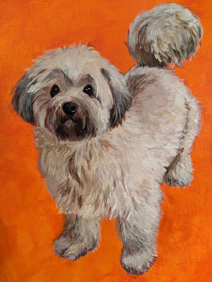 Pet Portrait-Painted