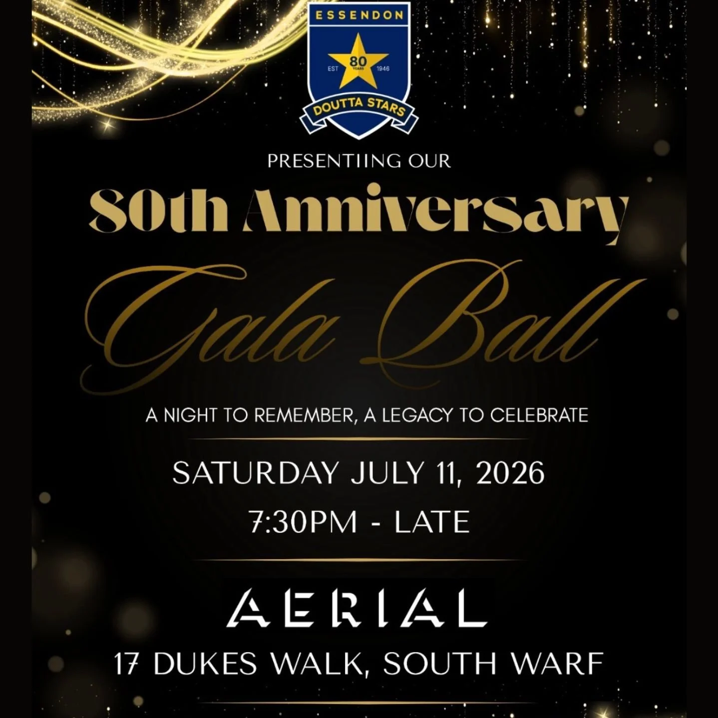 80th Anniversary Gala Ball 