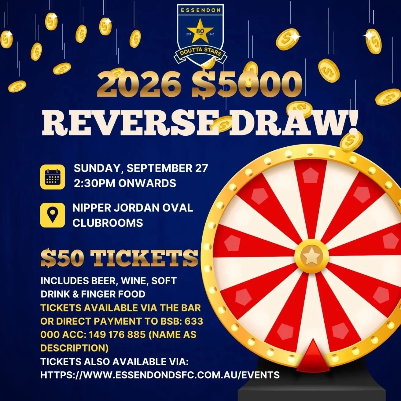 2026 Reverse Draw 