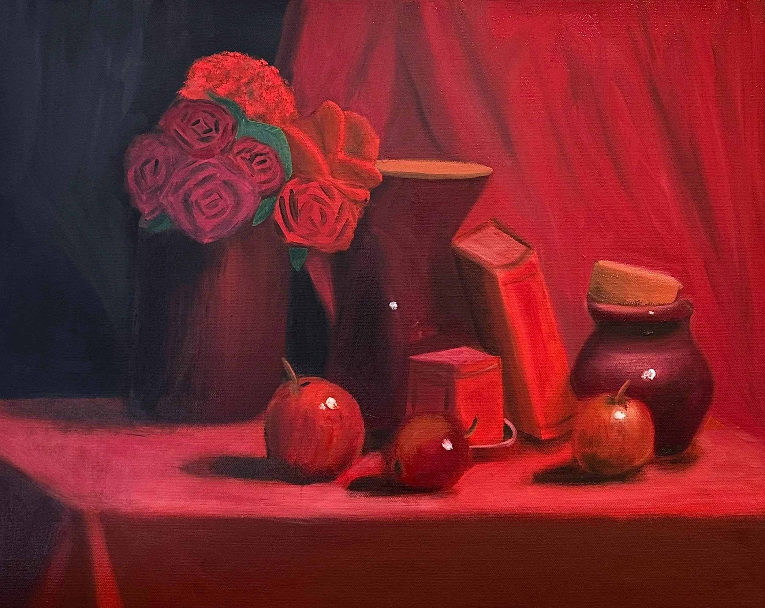 Oil Painting- The Roja Symphony