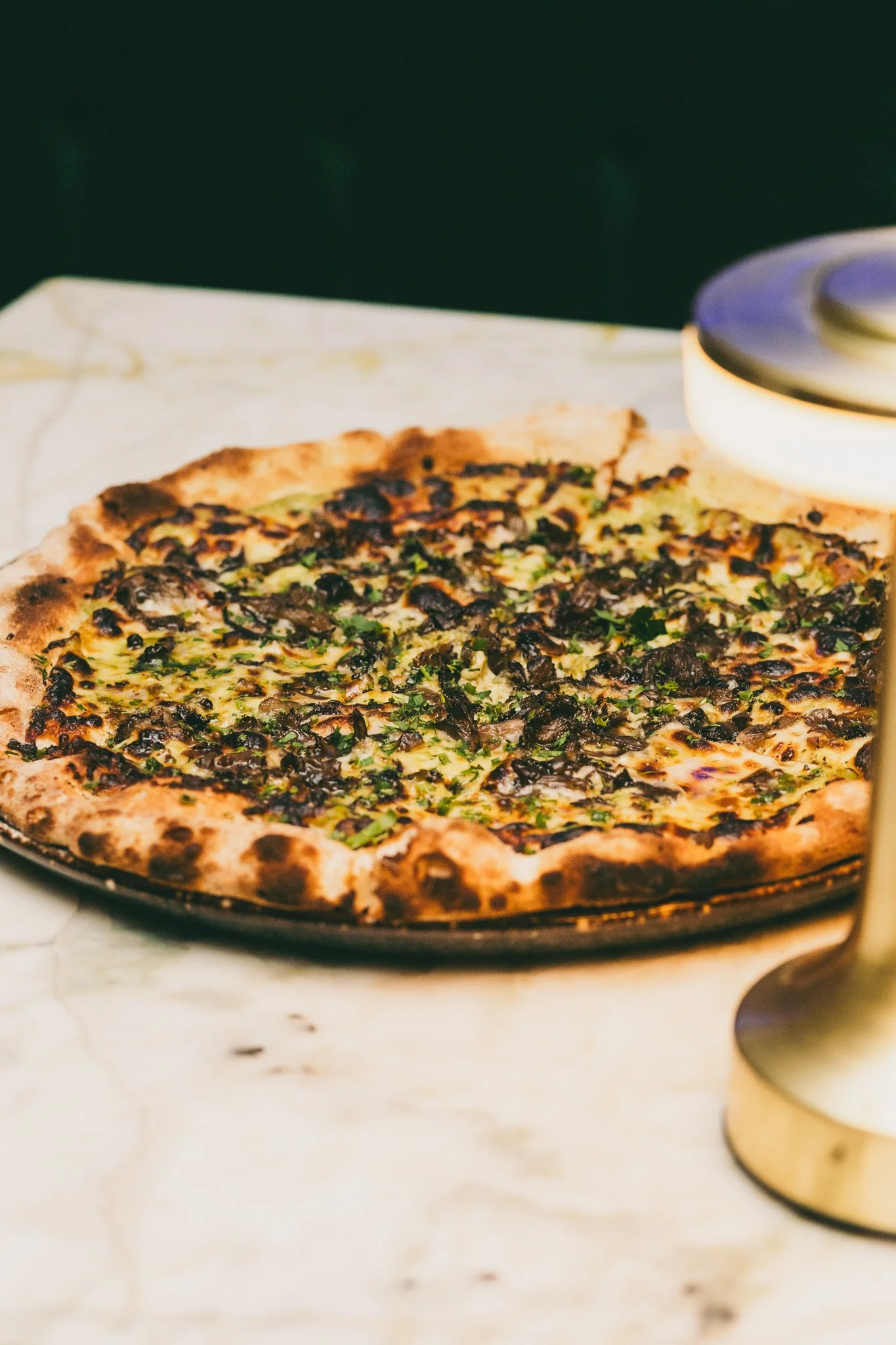 Truffle Mushroom Pizza