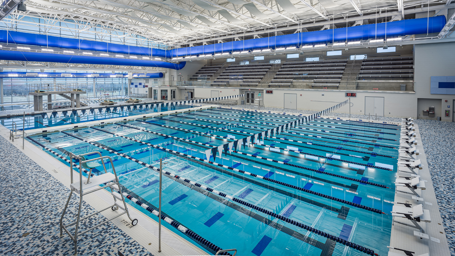 Lap Lanes + Right Side Observation Decks