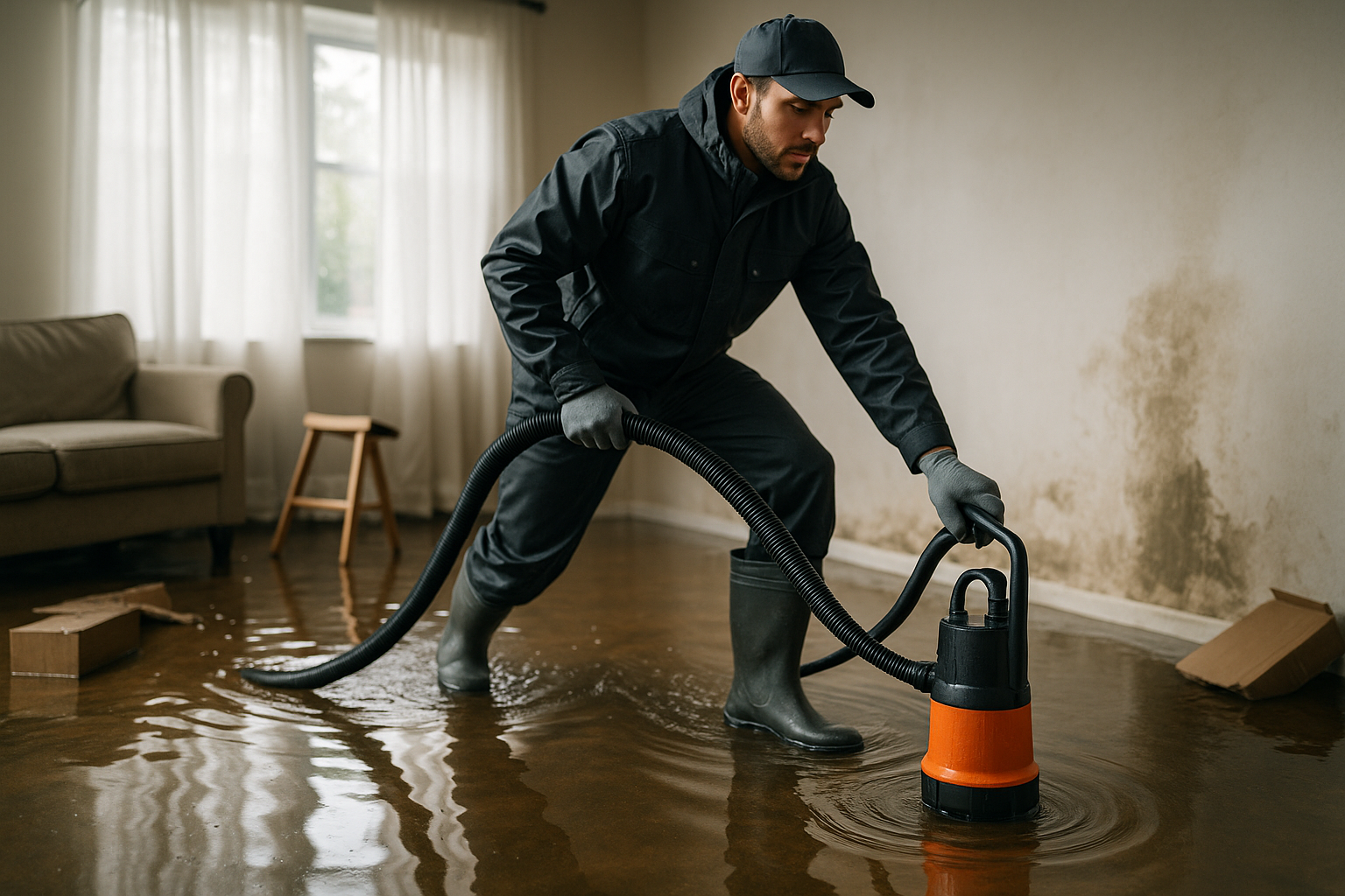 Hochwasser- & Starkregen-Schäden