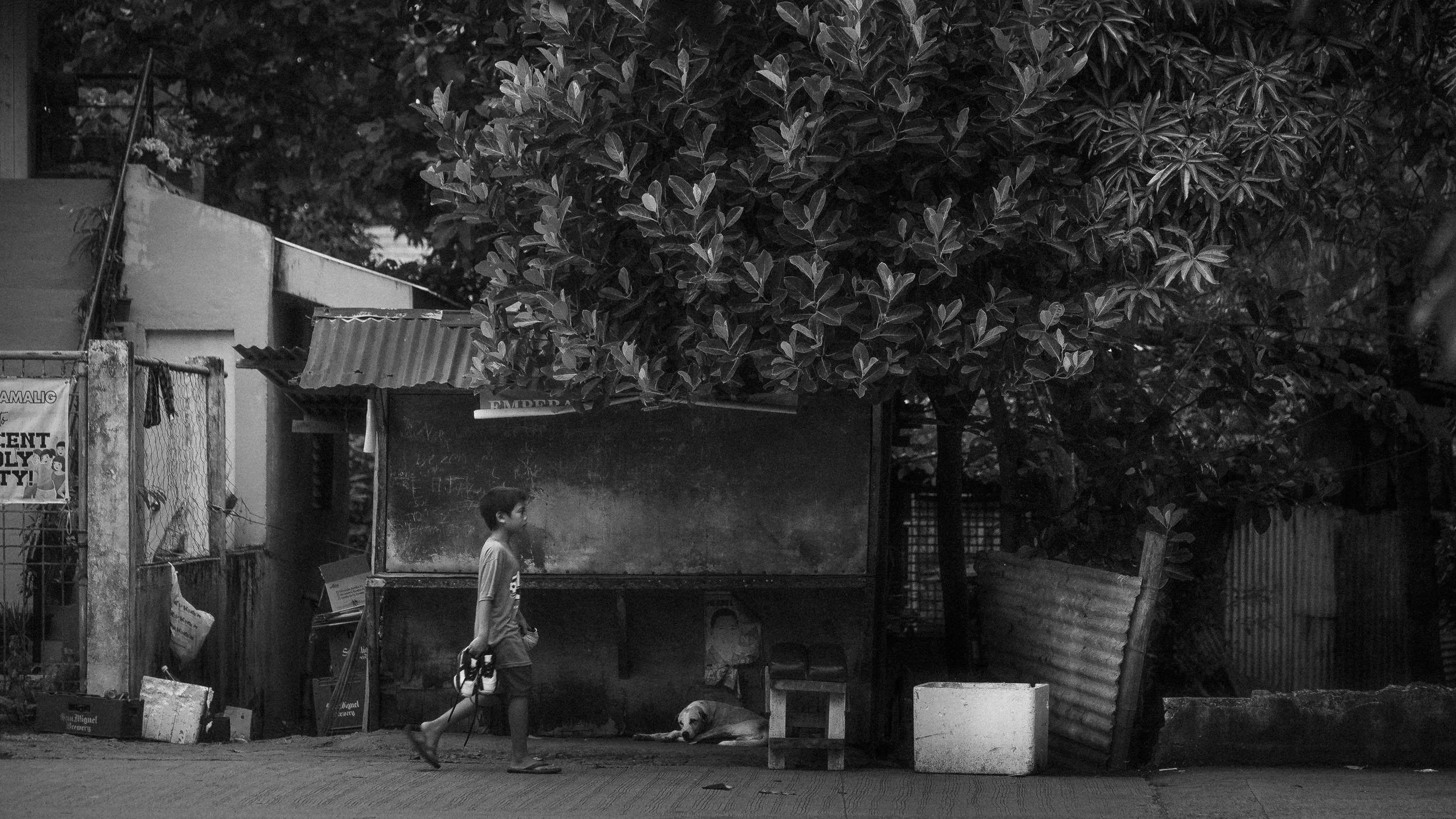 Boy Walking with Basketball Shoes.jpg