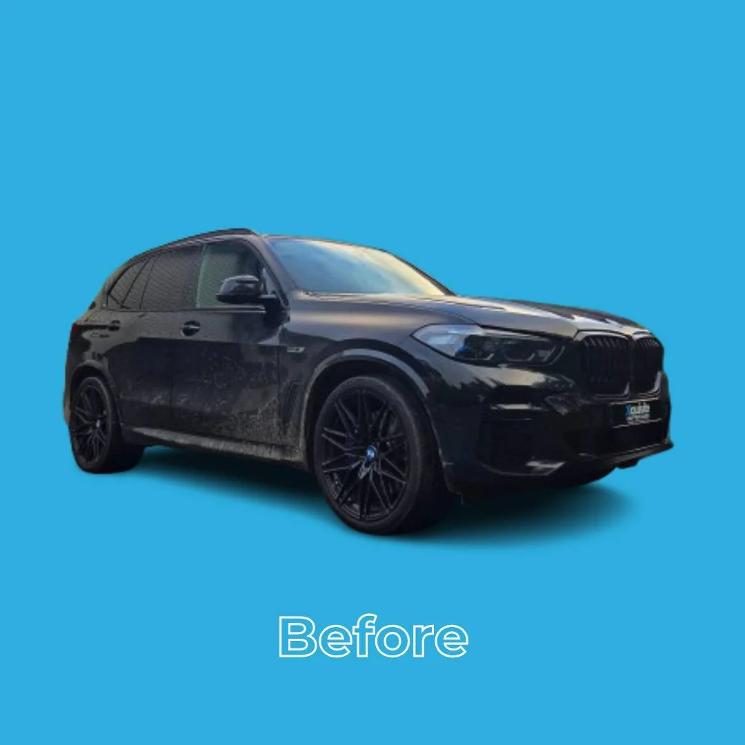 ✨ Van vuil naar verbluffend schoon! ✨

Deze BMW X545e kreeg een volledige exterieurbehandeling op locatie.
Het resultaat? Een auto die weer straalt alsof hij net uit de showroom komt 💎

Ook onze klant is daar erg blij mee:

⭐️⭐️⭐️⭐️⭐️
&ldquo;Jarno h