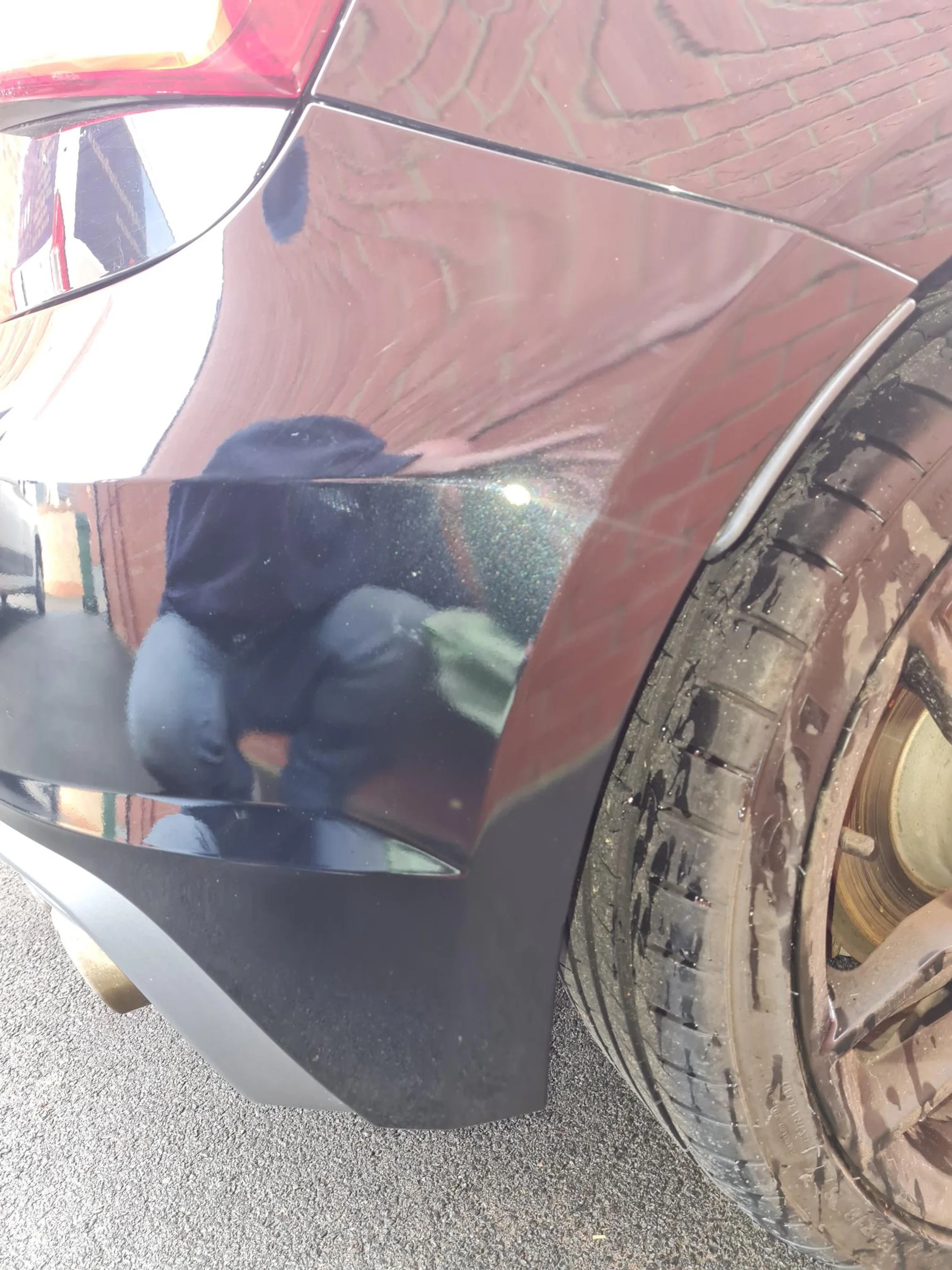 Audi S1 Bumper Scuff After Repair