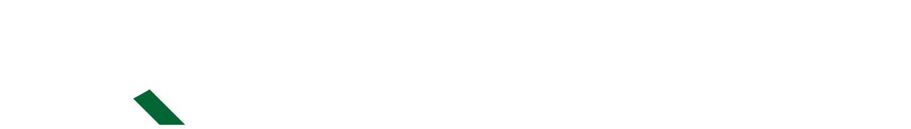 Logo di KeepPower Engineering con una foglia e un ingranaggio stilizzati.